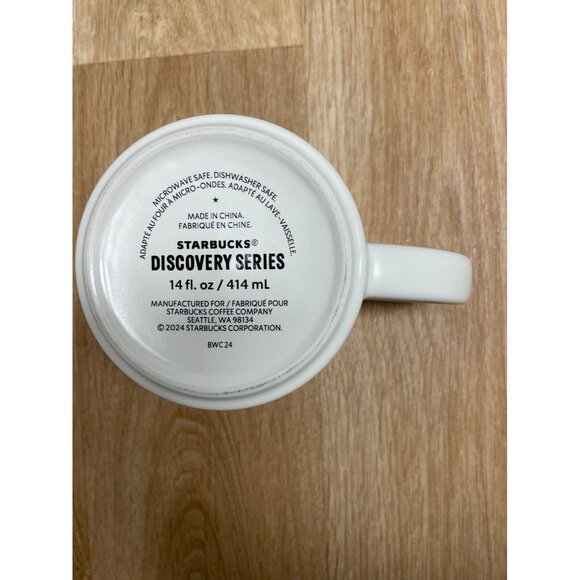STARBUCKS DISCOVERY SERIES COFFEE MUG SOUTH DAKOTA 14 OZ NEW IN BOX FULL SIZE - Picture 6 of 7